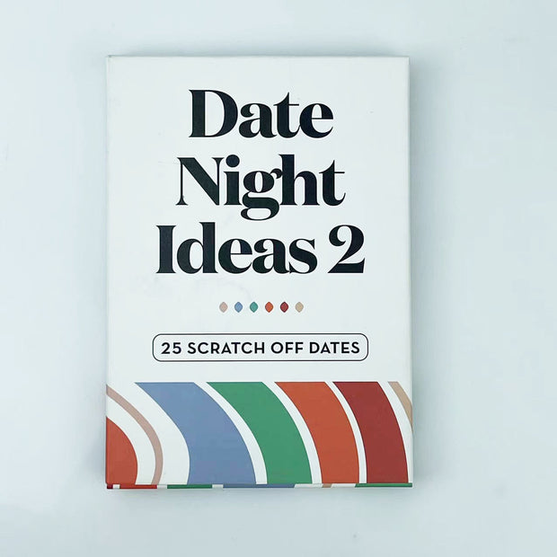 Date Night Creative Couple Game Card Scratch Card Game