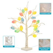 Easter Decoration 60cm Birch Tree Home Easter Egg LED Light Gift