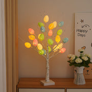 Easter Decoration 60cm Birch Tree Home Easter Egg LED Light Gift